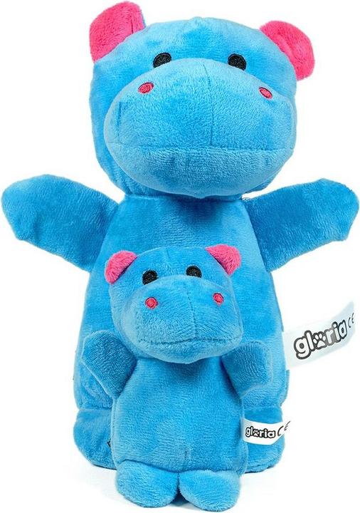Actual product image Gloria Cuddly toy for dogs Nomana 20 cm hippopotamus (Plush toy dog)