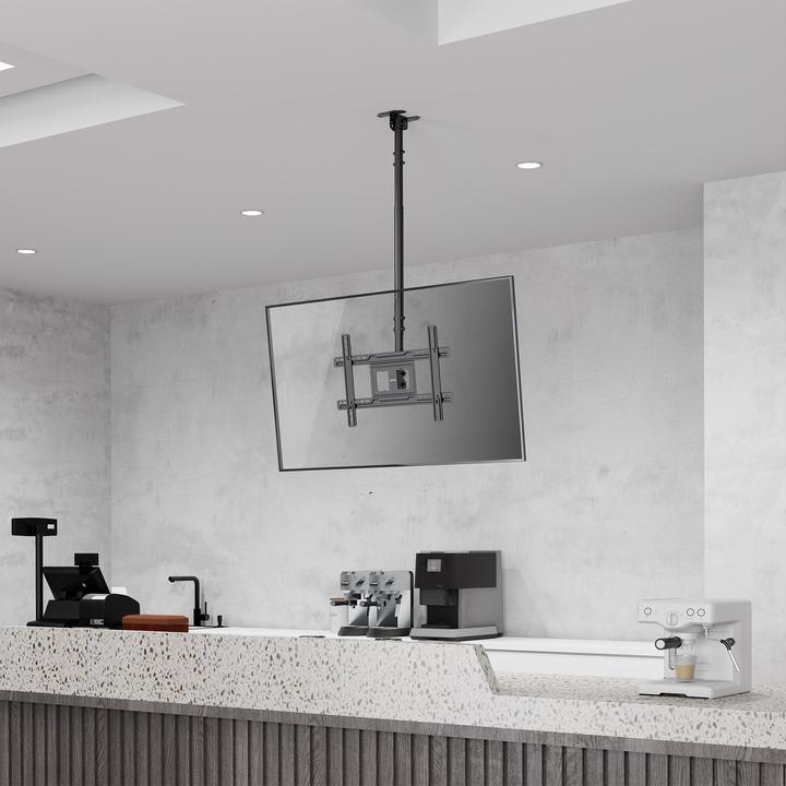 Produktbild Manhattan Höhenverstellbare TV-Deckenhalterung, neig- und schwenkbar (Decke, 80", 50 kg)