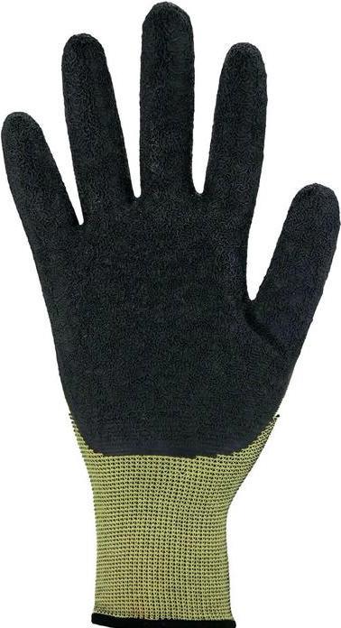 Produktbild Asatex Handschuhe Grösse 8 gelb/schwarz EN 388 PSA-Kategorie II (8)