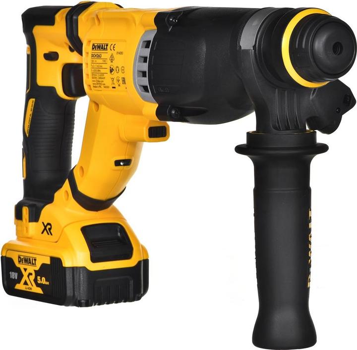 Image du produit DeWalt DCH263P1-QW Marteau perforateur SDS Plus (Fonctionnement sur batterie)