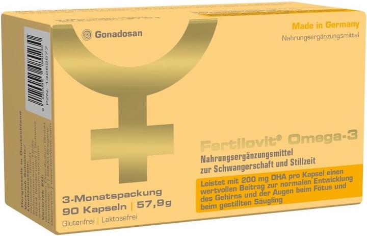 Fertilovit Omega-3 Kaps (90 Stück, Kapseln)