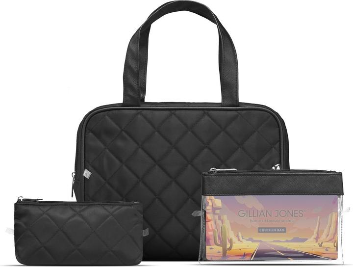 Immagine prodotto Cimi Gillian Jones - Set di 3 borse per cosmetici in 100% plastica riciclata