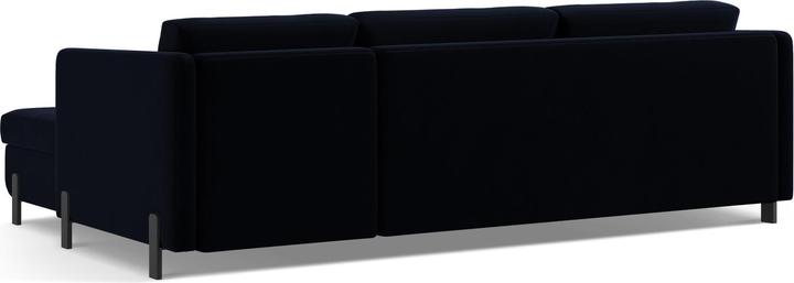 Image du produit Micadoni Canapé D'Angle Velours Gauche Convertible, "Gloria", 4 Places, 260x170x80Fabriqué en Europe (Canapé d'angle)