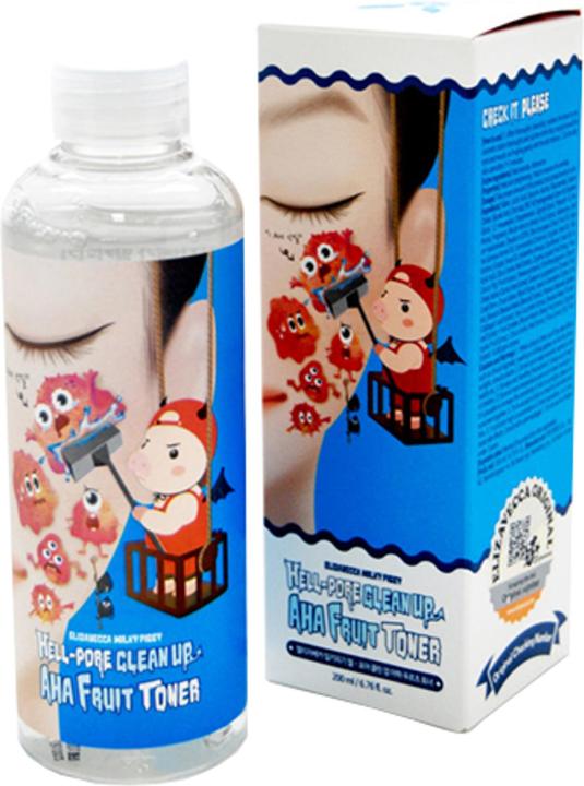 Produktbild Elizavecca Milky Piggy Hell-Pore Clean Up AHA Fruit Toner (Tonic, 200 ml)