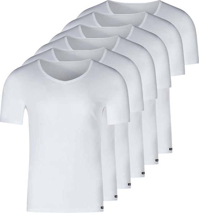 Produktbild Skiny 6er Pack Unterhemd / Shirt Kurzarm Unterhemd / Shirt Kurzarm (XL)