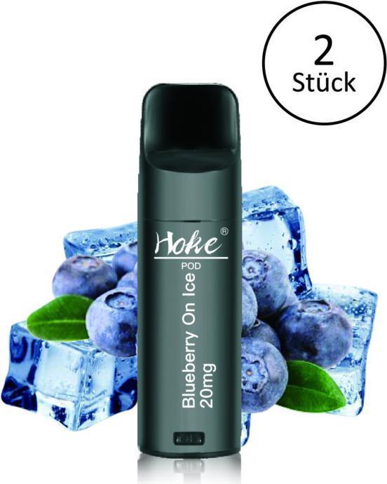Produktbild Hoke Pod Kartuschen (2 Stück) Bluberry On Ice (Blaubeere)