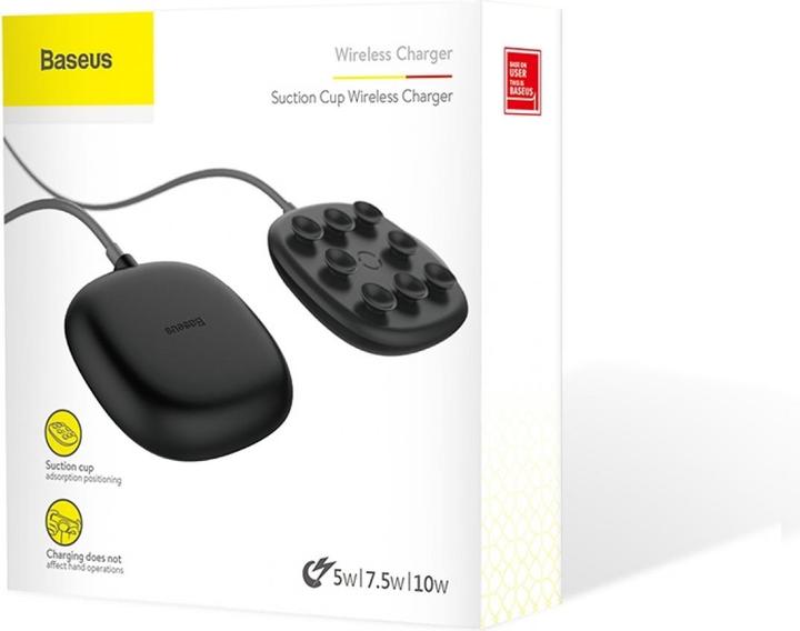 Actual product image Baseus Wireless Charger Suction Cup Suction Cup Charger (10 W)