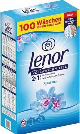 Lenor Fraîcheur d'avril (100 Cycles de lavage, Poudre)