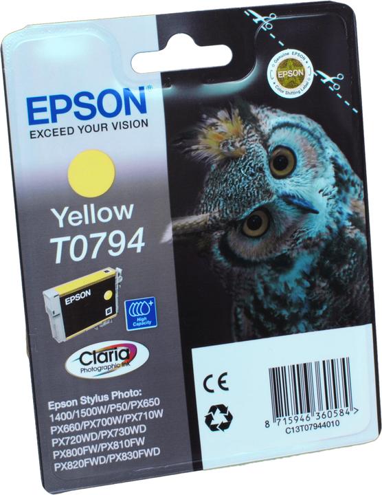 Produktbild Epson T0794 Claria Photographic (Y)