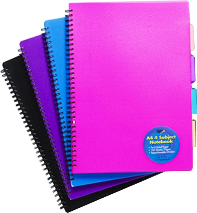 Image du produit Tiger Stationery Carnets reliés par des anneaux (A6, À rayures)