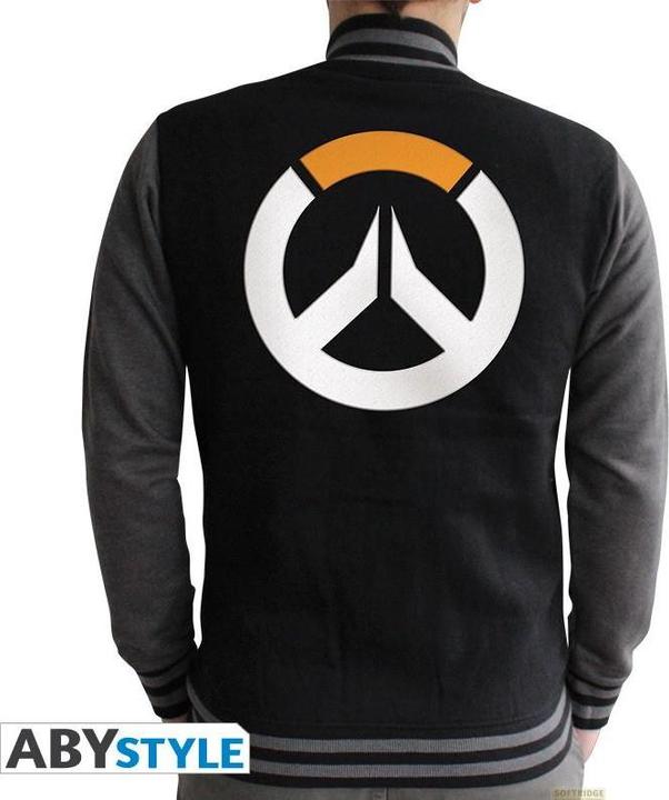 Actual product image ABYstyle OVERWATCH - Jacket - Logo man blackdark grey (XL)