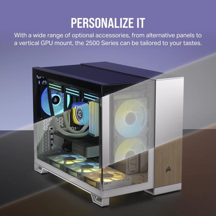 Produktbild Corsair 2500X (mATX, Mini-ITX)