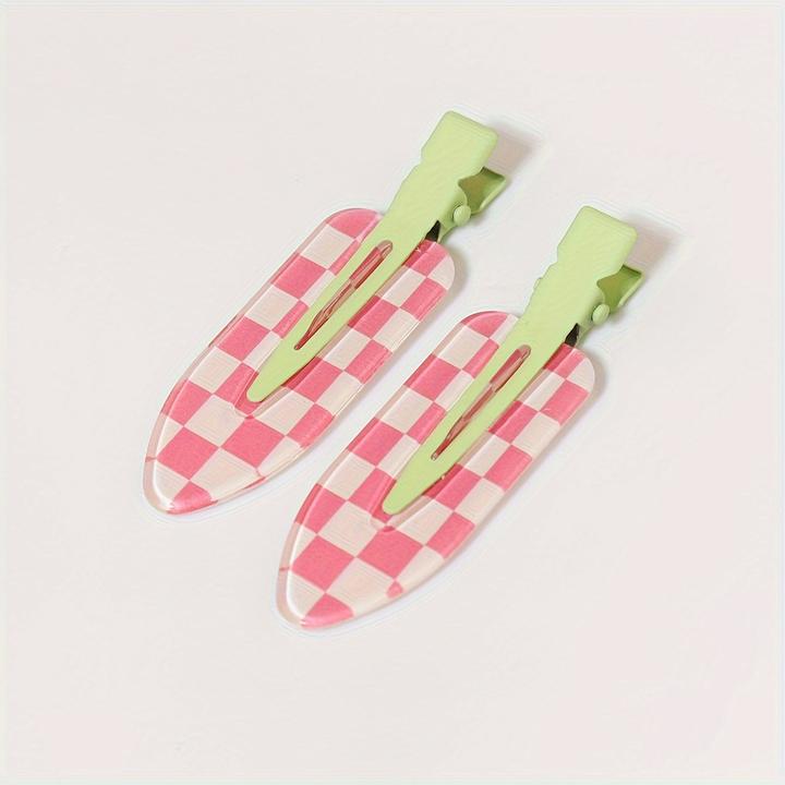 Image du produit Activity Board 2pcs Assorted Cute Hair Clips, Non-Slip Hair Barrettes, Side Bangs Duckbill Clips, Trendy Hair (2 pcs)