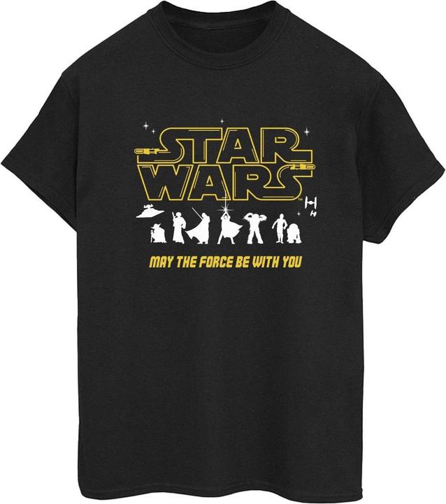 Produktbild Star Wars Silhouettes Force TShirt (5XL)