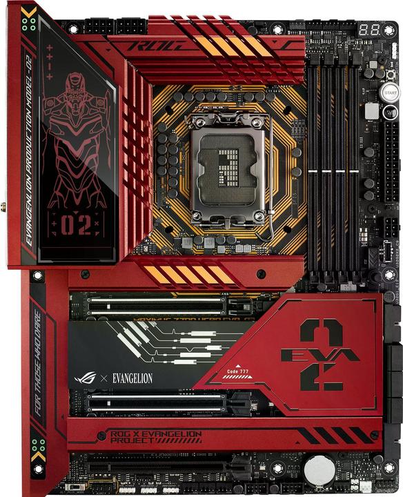 Actual product image ASUS ROG Maximus Z790 Hero EVA-02 Edition (LGA 1700, Intel Z790, ATX)