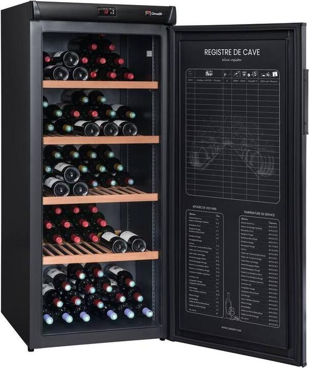 Image du produit Climadiff Weinkühlschrank RESERVE275F Freistehend, 1 Zone, 264