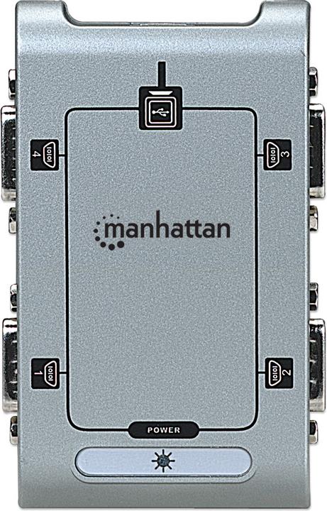 Actual product image Manhattan USB to Serial Converter (0.45 m)