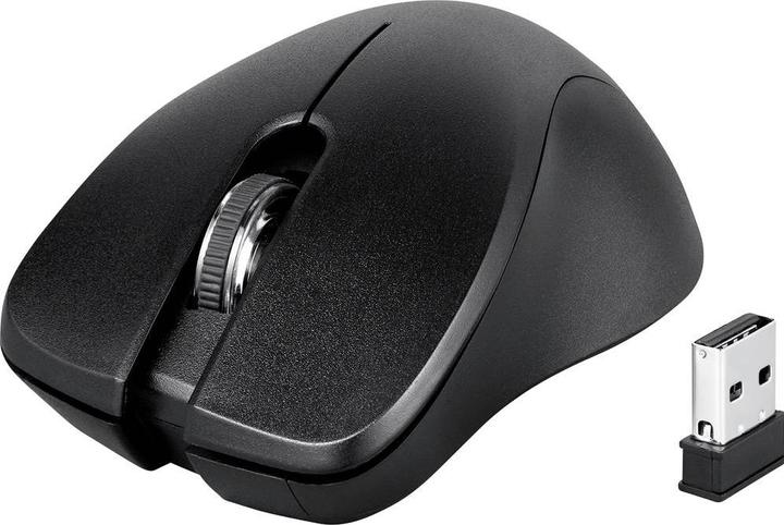 Actual product image Perixx PERIMICE-621 B, wireless mouse with silent clicks and Ergo Design (Wireless)