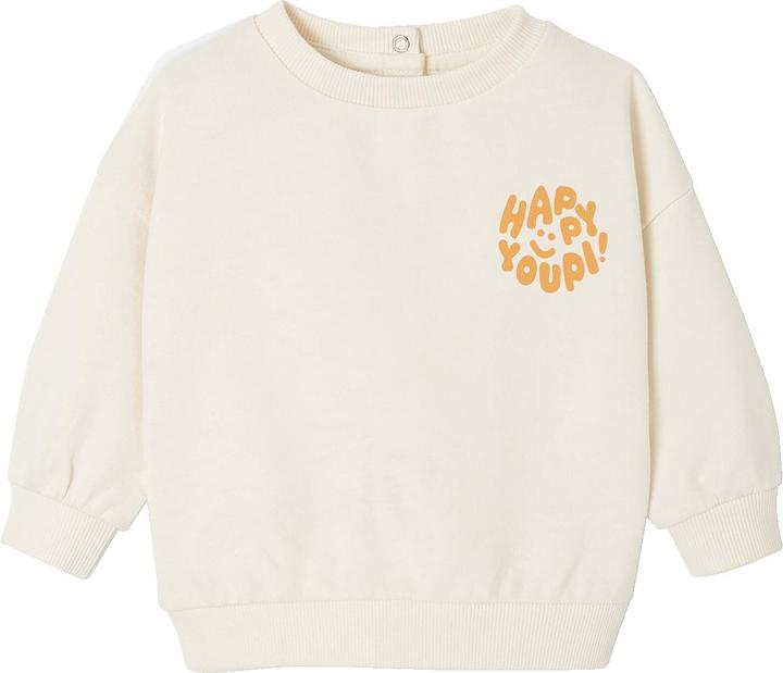 Produktbild Vertbaudet Baby Rundhals-Sweatshirt BASIC mit Recycling-Polyester (68)