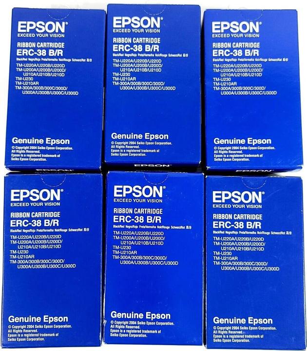 Image du produit Epson ERC-38 Nylon Farbband