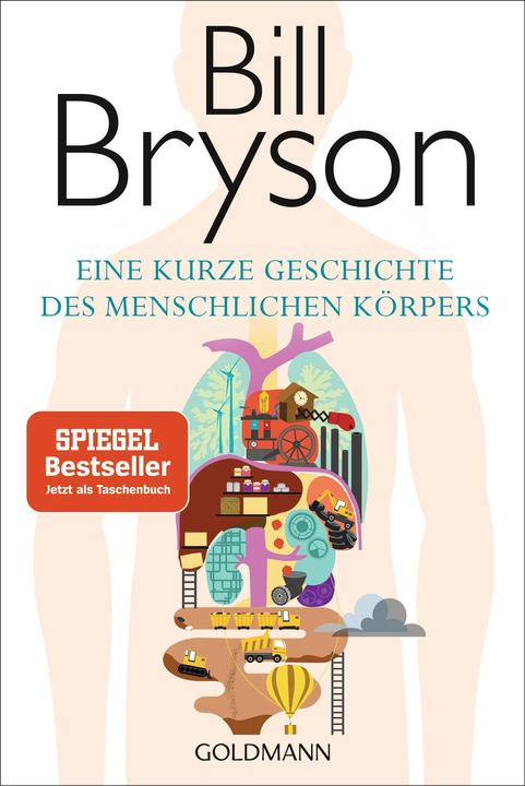 Actual product image Eine kurze Geschichte des menschlichen Körpers (German, Bill Bryson, 2022)