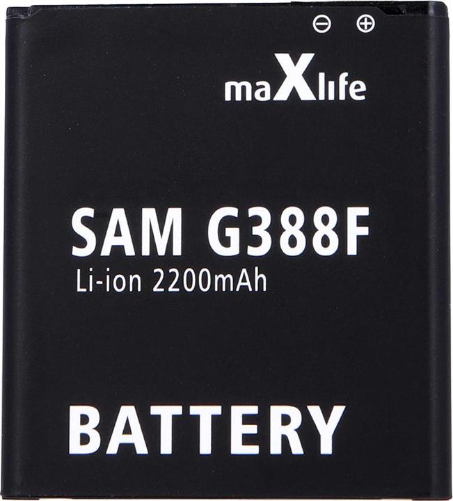 Image du produit Maxlife batterie pour Samsung Galaxy Xcover 3 G388F EB-BG388BBE 2200mAh (Batterie)
