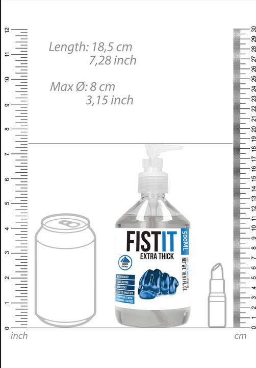 Actual product image Pharmquests Fist It - Extra Thick - 500 ml - Pump (500 ml)