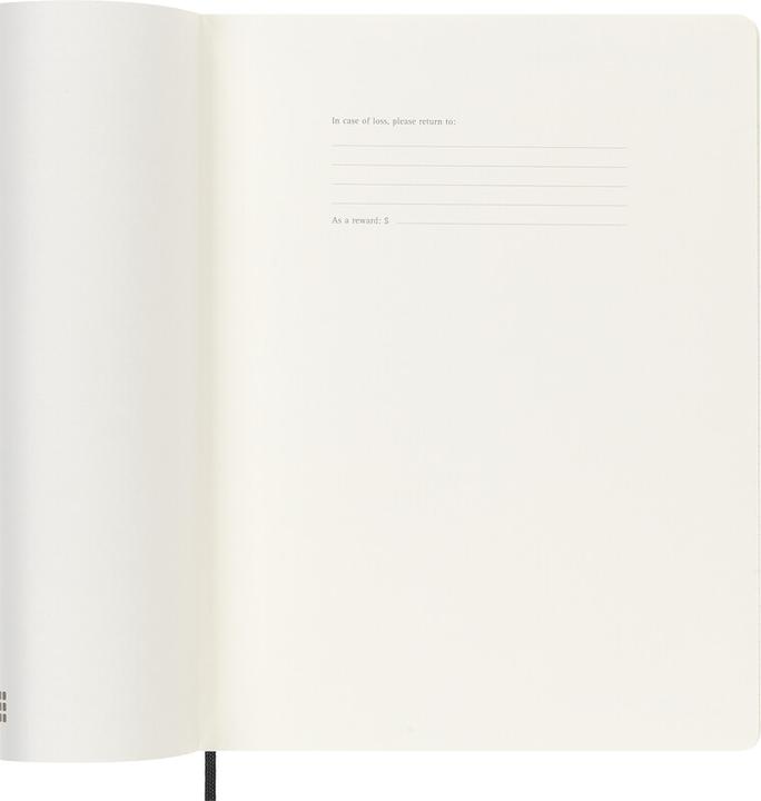 Produktbild Moleskine Geschäftsagenda Weekly (19 x 25 cm, Englisch)