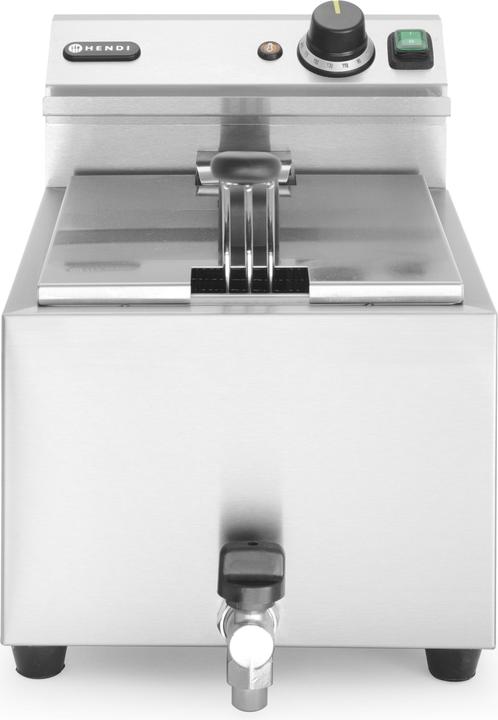 Hendi Friteuse Profi Line mit Ablasshahn 8 l 230V-3500W