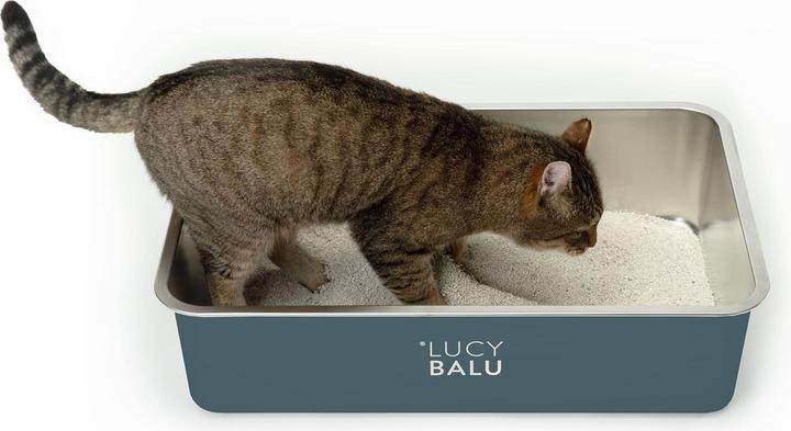 Produktbild LucyBalu Steeloo (Katzenklo offen)