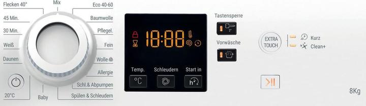 Actual product image Bauknecht BPW 814 B (8 kg, Left, EU plug)