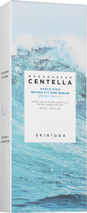 Actual product image Skin1004 Madagascar Centella Hyalu-Cica Water-Fit Sun Serum (Sun cream face, SPF 50+, 50 ml, 50 g)