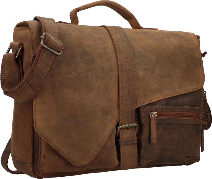 Produktbild Greenland Nature Montenegro Aktentasche Leder 37 cm