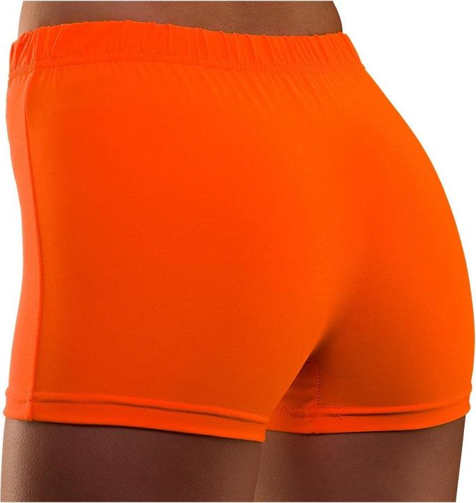 Image du produit Wicked Costumes Short néon hot pants des années 80 en néon orange (S)