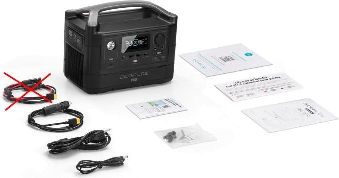 Actual product image EcoFlow River 600 Max (576 Wh, 7.70 kg)