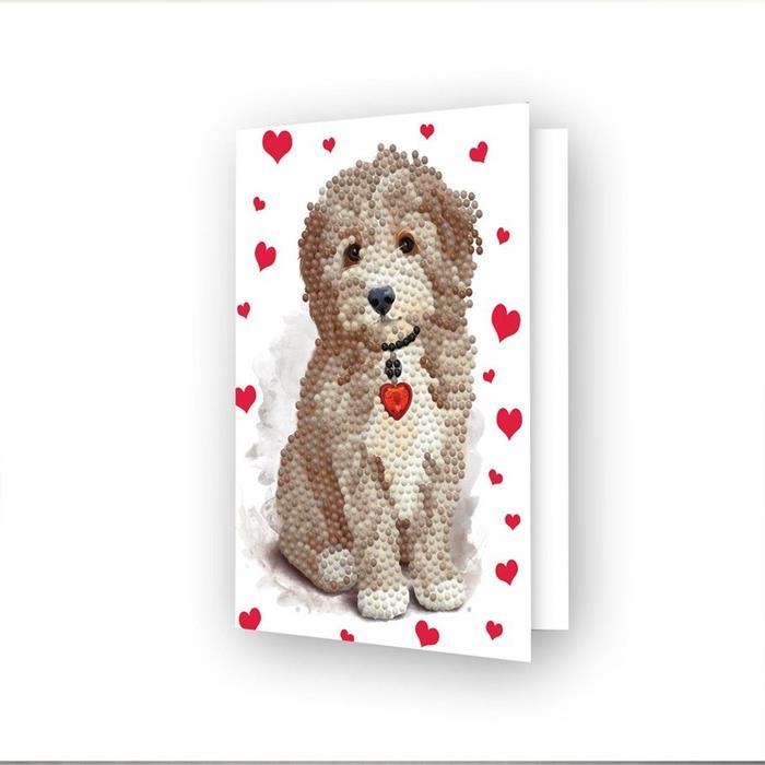 Actual product image Diamond Dotz Greeting card Thank you 12.6 x 17.7 cm