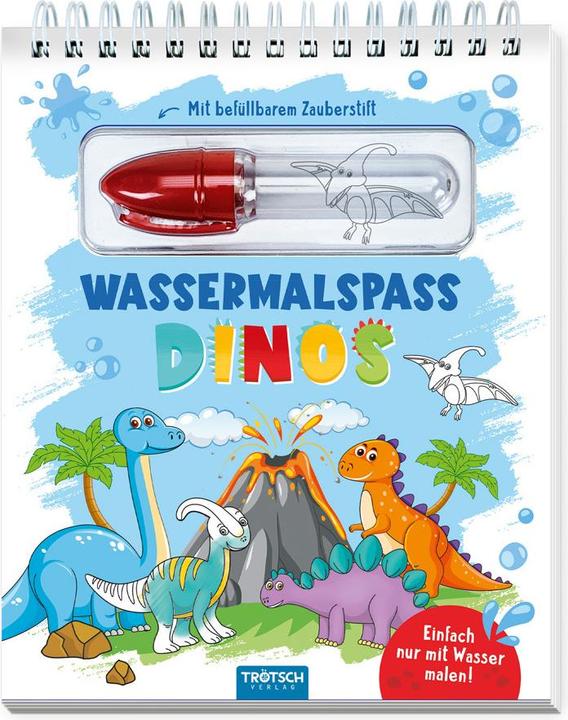 Image du produit Le plaisir de peindre à l'eau avec le crayon magique Dinosaure