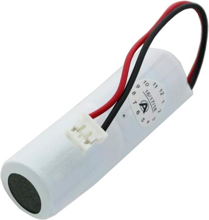 Actual product image AccuCell Batterie für Daitem 2 CR-2PE/BN, BATV-23, BATV23 (1 pcs., CR2, 850 mAh)
