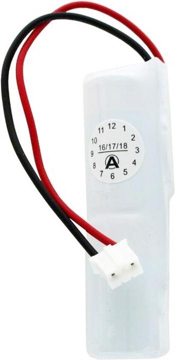 Actual product image AccuCell Batterie für Daitem 2 CR-2PE/BN, BATV-23, BATV23 (1 pcs., CR2, 850 mAh)