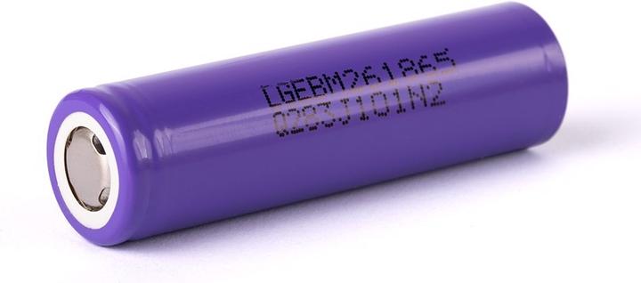 Actual product image LG Battery INR18650-M26 (18650, 2600 mAh)