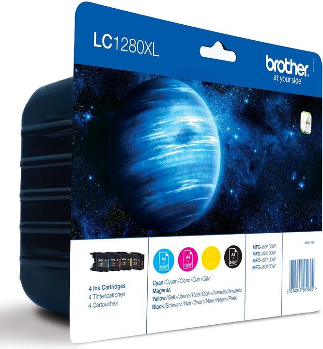 Image du produit Brother LC-1280XLVALBP Value Pack (M, CF, Y, C)