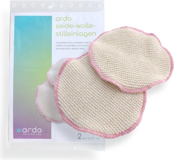Ardo Seide-/Wolle-Stilleinlagen, 2 Stk. (2 x)