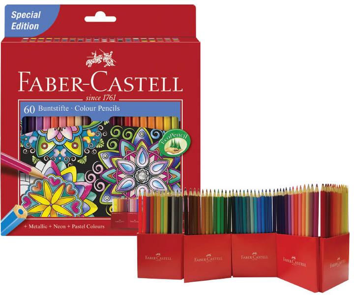 Actual product image Faber-Castell Colour pencils (Multicoloured, 60 x)
