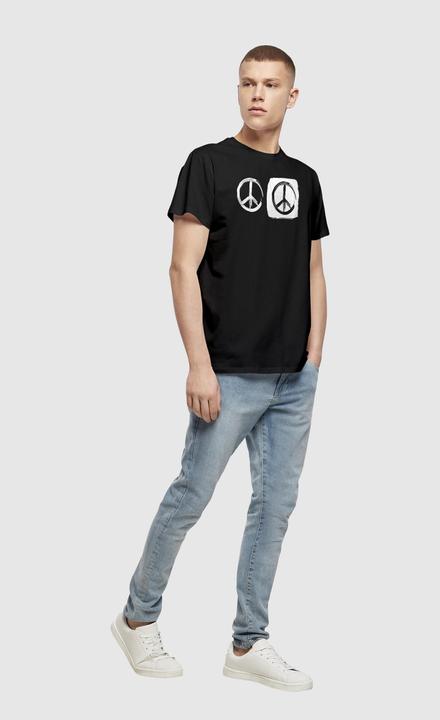 Immagine prodotto Merchcode Peace - Maglietta Basic nera Double Peace - 161525 (XXL)