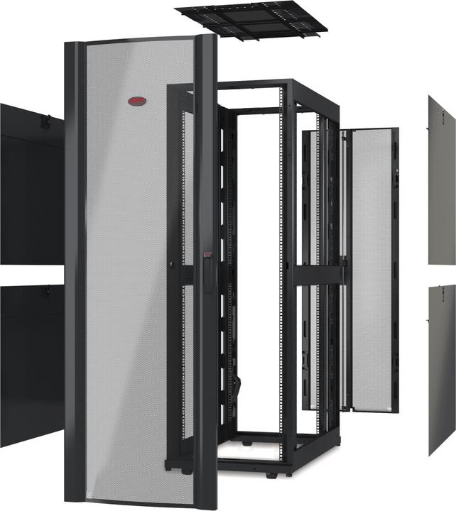 Produktbild APC NetShelter SX 42U Wide x Deep Enclosure Without Sides and Doors (42 HE, 19 Zoll Rack)