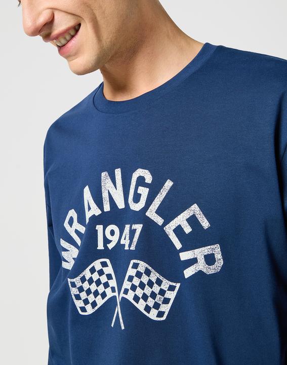 Actual product image Wrangler Long sleeve shirt Longsleeves Graphic Tee (S)