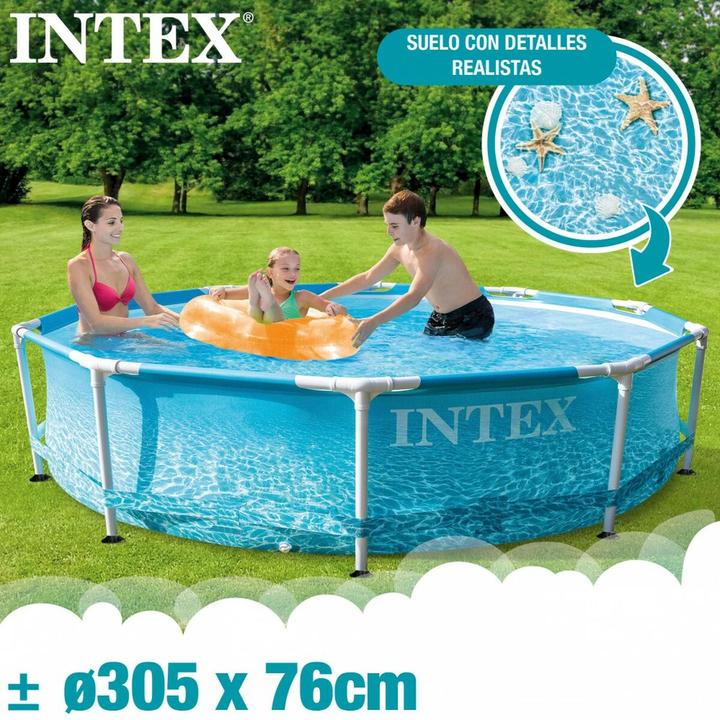 Produktbild Intex Strand Metall Frame Set (Ø 305 x 76 cm)
