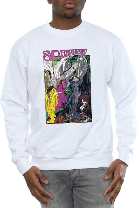 Actual product image Syd Barrett Mens Fairies Poster Sweatshirt (M)