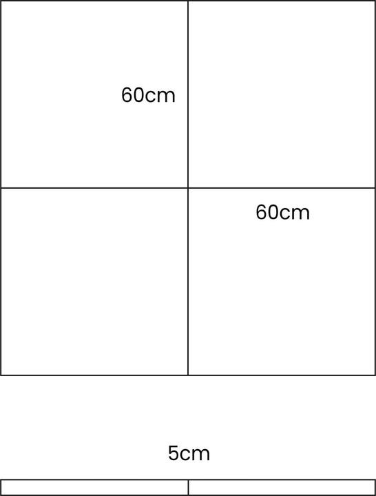 Actual product image Activity Board Ästhetische Spielmatte Quadratisch Puderrosa