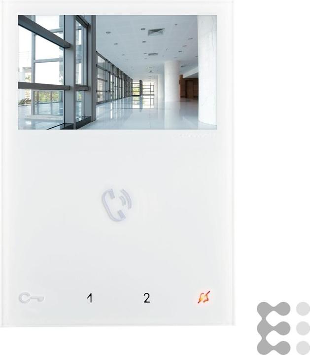 Produktbild Comelit 6721W Freisprech-Farbmonitor Mini weiss System Sbtop